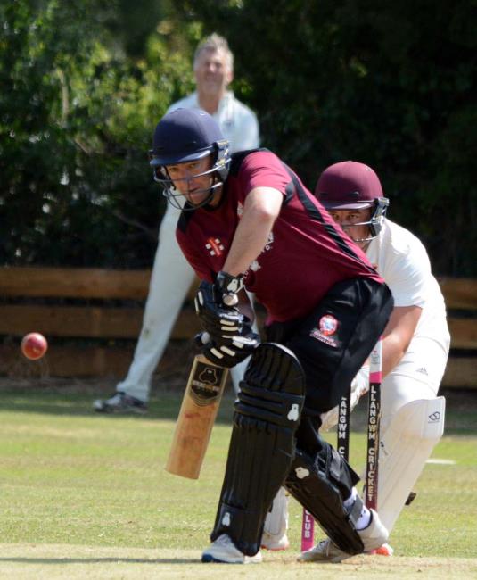 Phil Williams - 128 for Cresselly at Pill Parks. Picture Gordon Thomas